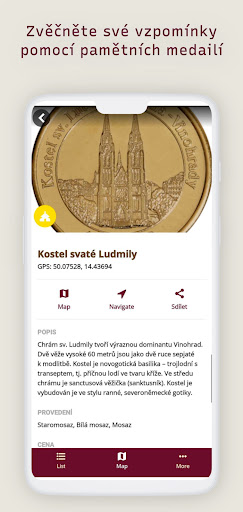 Pamětní mince CMQC Screen 3