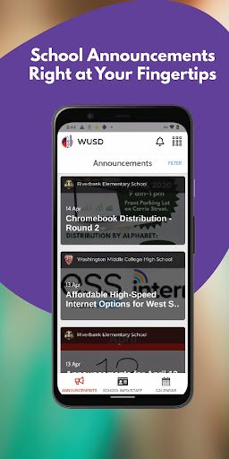 Android application Washington USD (Official) screenshort