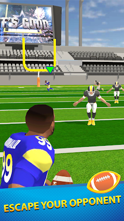 Game screenshot Hyper Touchdown 3D apk download