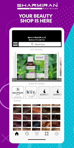 Android application Sharmiran screenshort