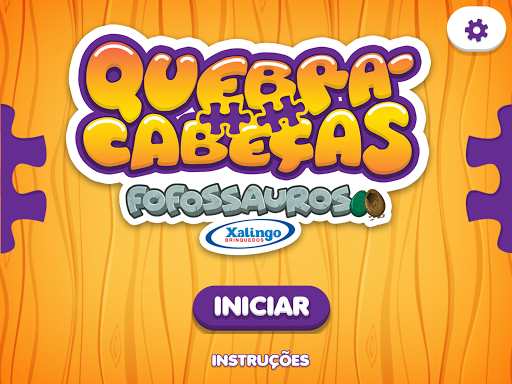 Android application Quebra-cabeças Fofossauros screenshort