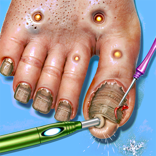 ASMR Doctor Games Makeup Salon logo