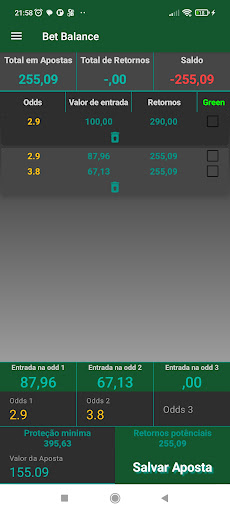 Bet Balance Screen 3