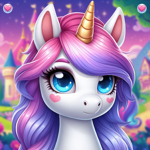 Unicorn Pony - Princess Castle logo