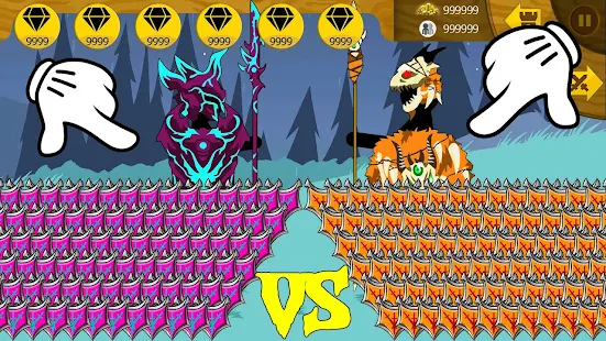 Stick Fight: Endless Battle Mod Apk/iOS (Unlimited Gems) - RedMoonPie