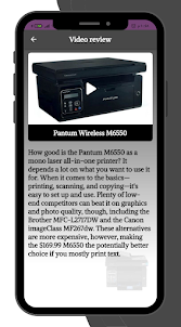 Pantum Wireless M6550 Guide