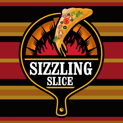 Sizzling Slice logo