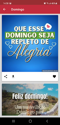Dias da Semana com Frases Screen 2
