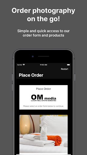 Android application OM Media screenshort