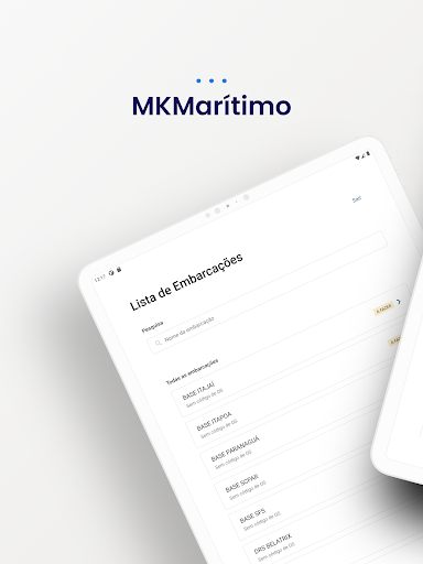Android application MKMarítimo screenshort