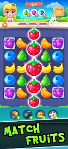 Fruit Merge: Line Match 3 Game