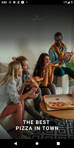 Android application Seabeck Pizza screenshort