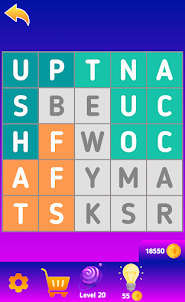 Word Search game with levels