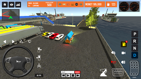 IDBS Indonesia Truck Simulator Screenshot