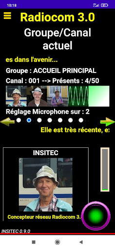 Android application CB Radiocom 3.0 (Audio Stereo) screenshort
