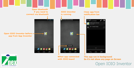 IOIO Inventor Screen 3