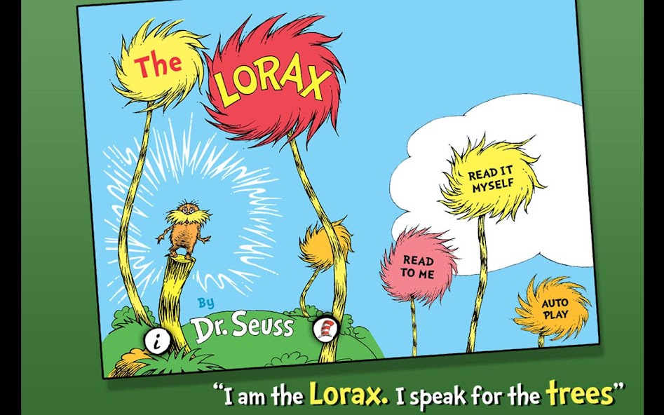 The Lorax - Dr. Seuss banner
