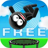Stickman Trampoline FREE Backflip Jump Flip Master icon