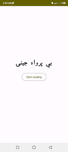 Beparwah jenai Pashto novel