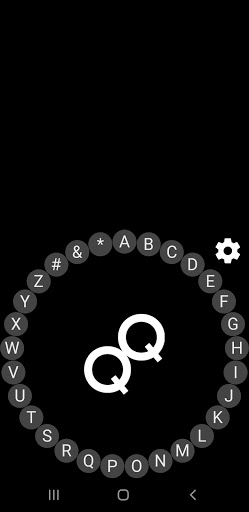 Android application QvikQvik Contacter screenshort