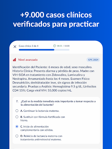 Download Gliamediq: Simulador ENARM Terbaru – Latihan Soal Medis - Screenshot 18
