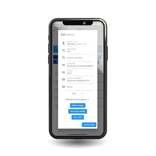 MoneyKey Scanner Screen 2