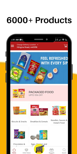 Kifayat - Online Shopping App Screen 2
