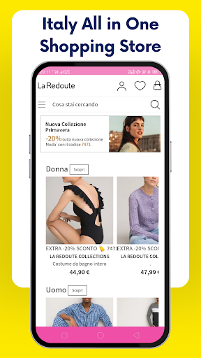 Online Shopping Italy Screen 2