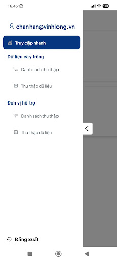 Android application SmartGIS Mang Thít screenshort