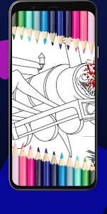 Choo Choo Charles Coloring App