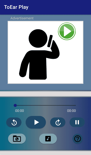 Android application ToEar Play - Opus file Player screenshort