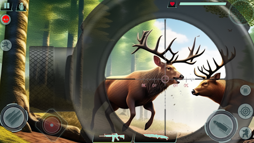 Android application Animal Hunting Sniper Games screenshort