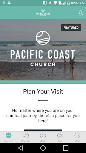 Android application Pacific Coast Church SC screenshort