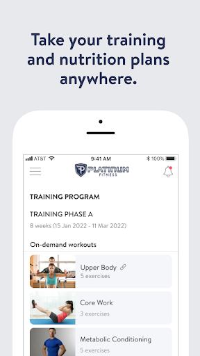 Screenshot of Platinum Fitness