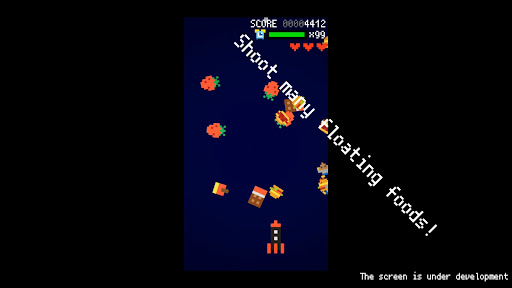 Android application Food Shooter screenshort
