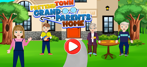 Pretend Town Grandparents HomeAPK (Mod Unlimited Money) latest version screenshots 1