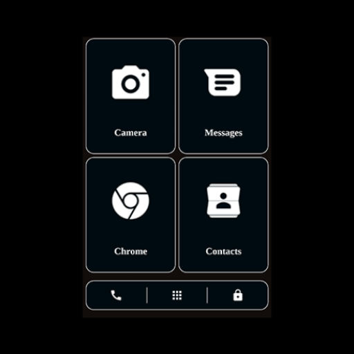 Launcher Dark White Download on Windows