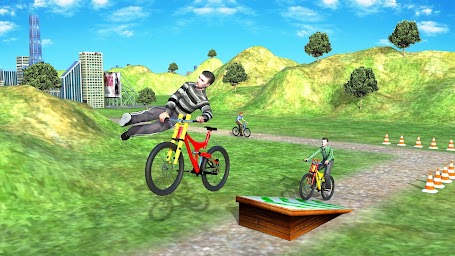 BMX Cycle Rider Cycle Racing