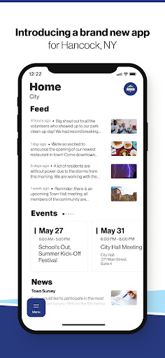 Android application Hancock, NY screenshort