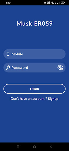 Android application Musk ER059 screenshort
