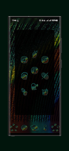 Screenshot of Peacock Feather Icon Pack