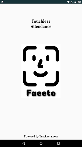 Android application Faceto kiosk screenshort