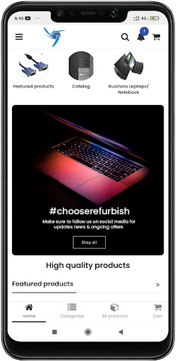 Android application WyBiTs Solution screenshort