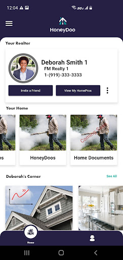 Android application HoneyDoo screenshort