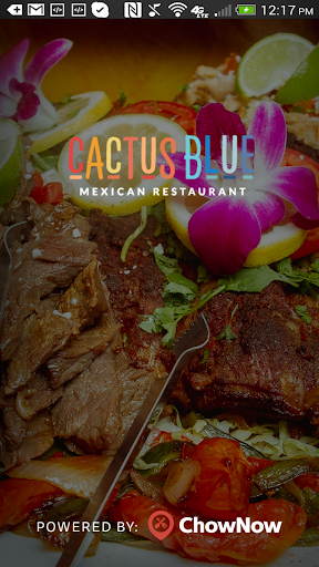 Android application Cactus Blue Restaurant screenshort