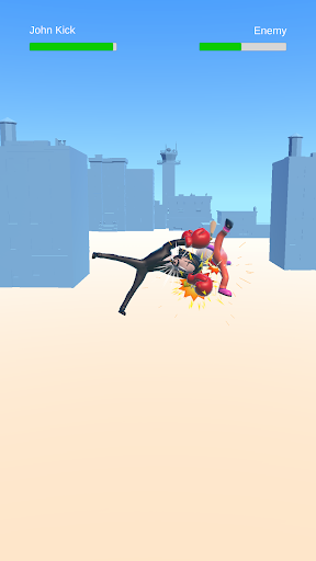Android application John Kick: Ragdoll Fighter screenshort