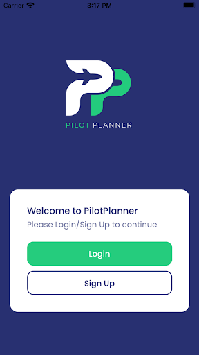 Android application Pilot Planner screenshort