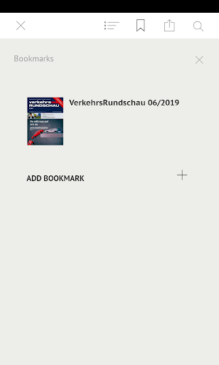 Android application VerkehrsRundschau screenshort