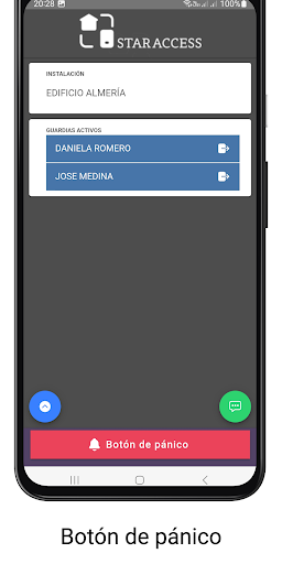 Android application Star Access screenshort