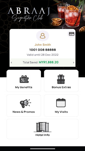 ABRAAJ Signature Club Screen 2